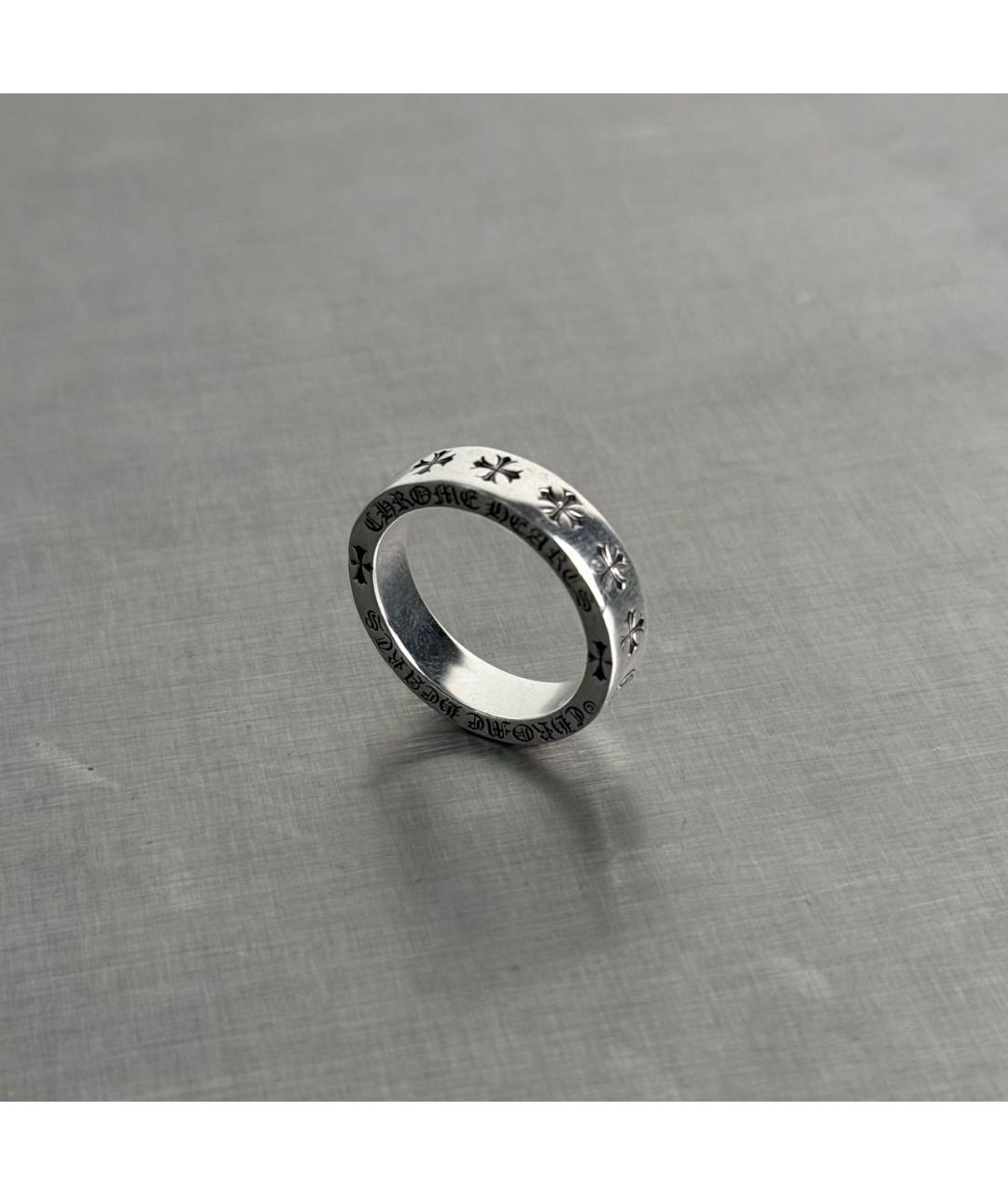 CHROME HEARTS Серебряное серебряное кольцо, фото 7