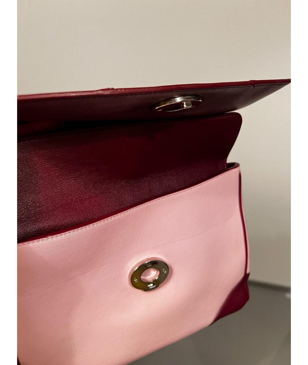 CHRISTIAN DIOR Мульти кожаная сумка с короткими ручками, фото 6