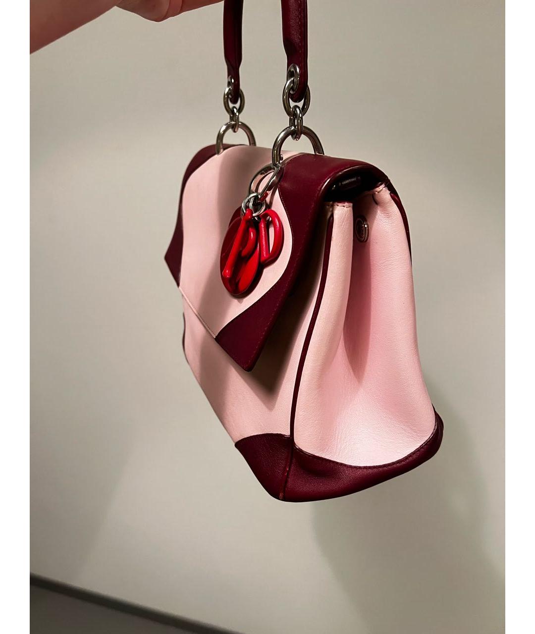 CHRISTIAN DIOR Мульти кожаная сумка с короткими ручками, фото 2