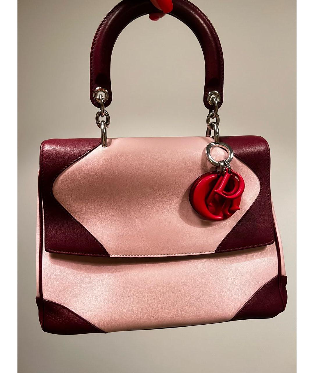 CHRISTIAN DIOR Мульти кожаная сумка с короткими ручками, фото 8