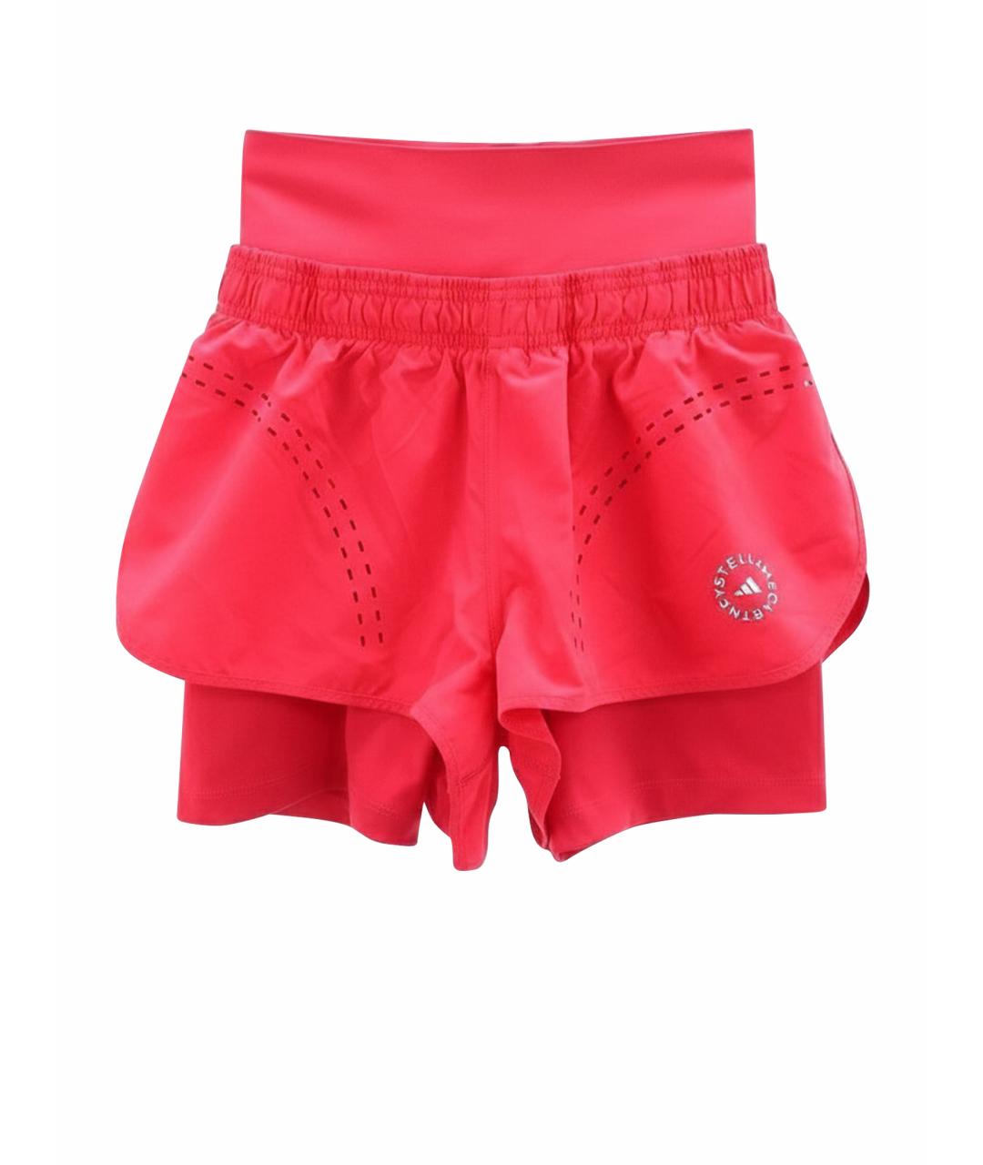 ADIDAS BY STELLA MCCARTNEY Красные полиэстеровые спортивные брюки и шорты, фото 1