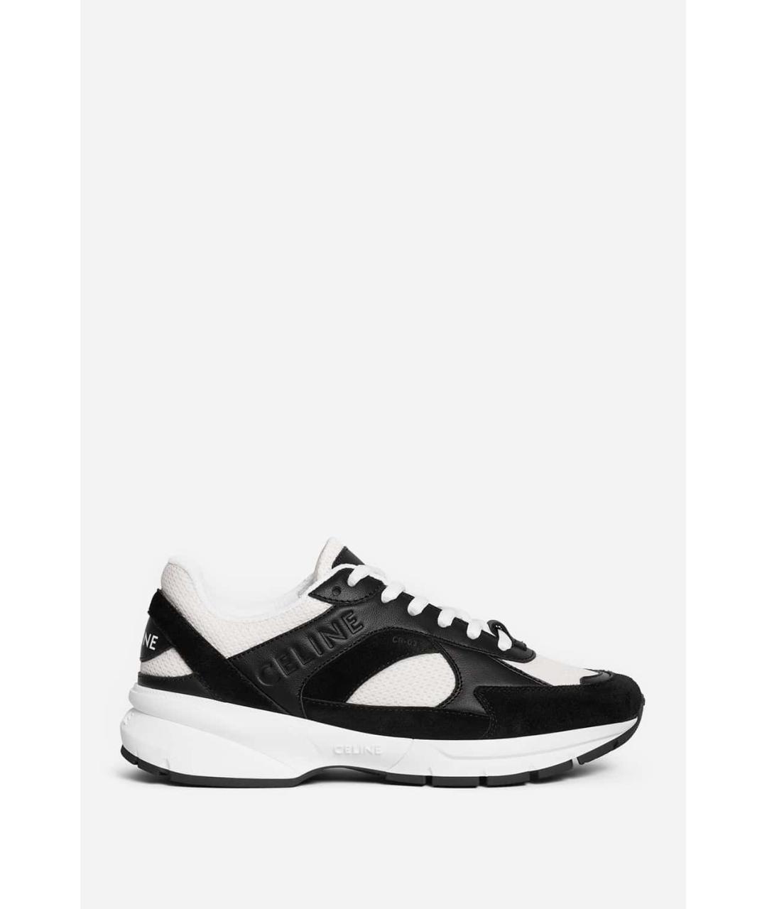 CELINE Мульти кожаные кроссовки, фото 4