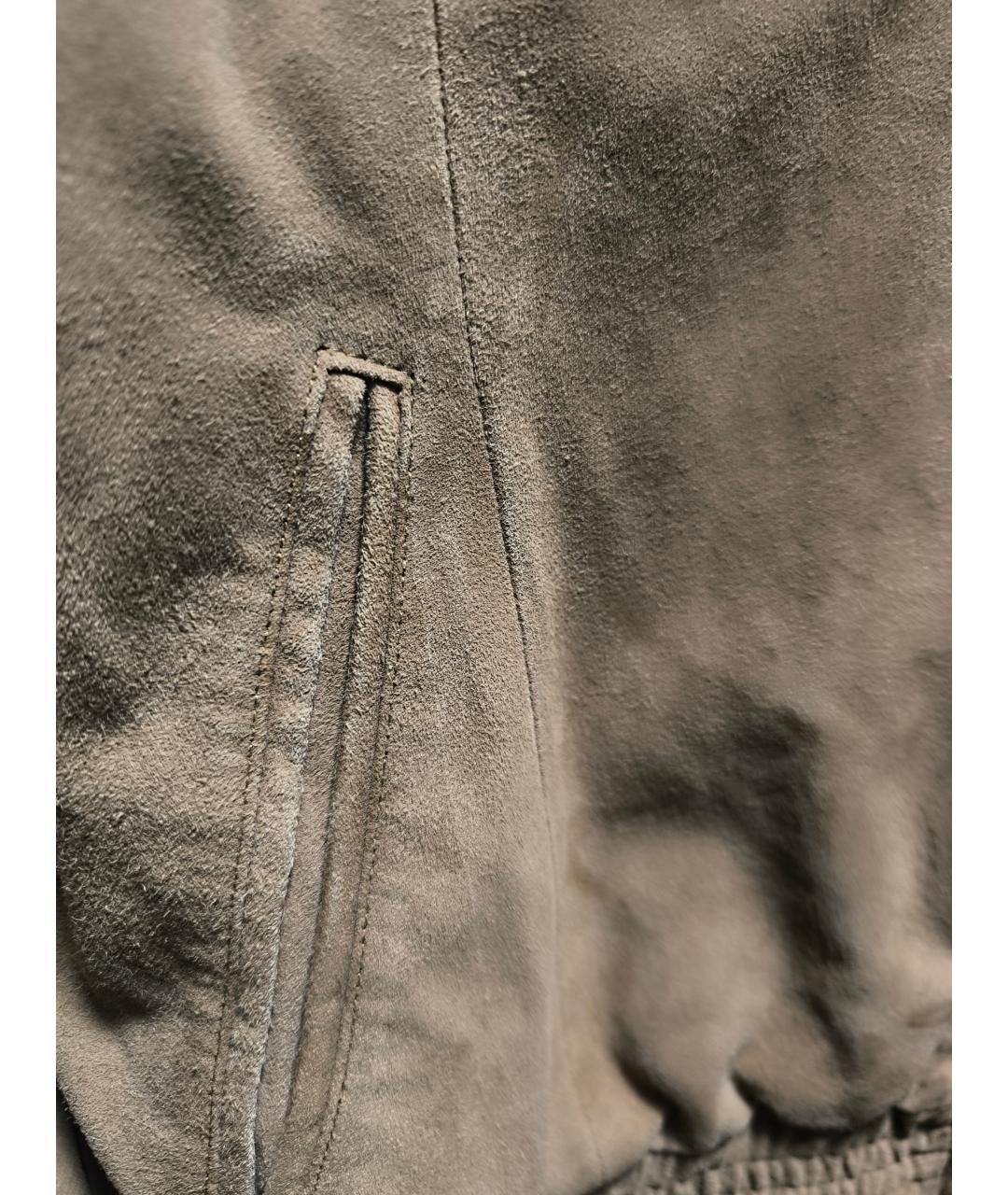 BA&SH Золотая замшевая куртка, фото 7