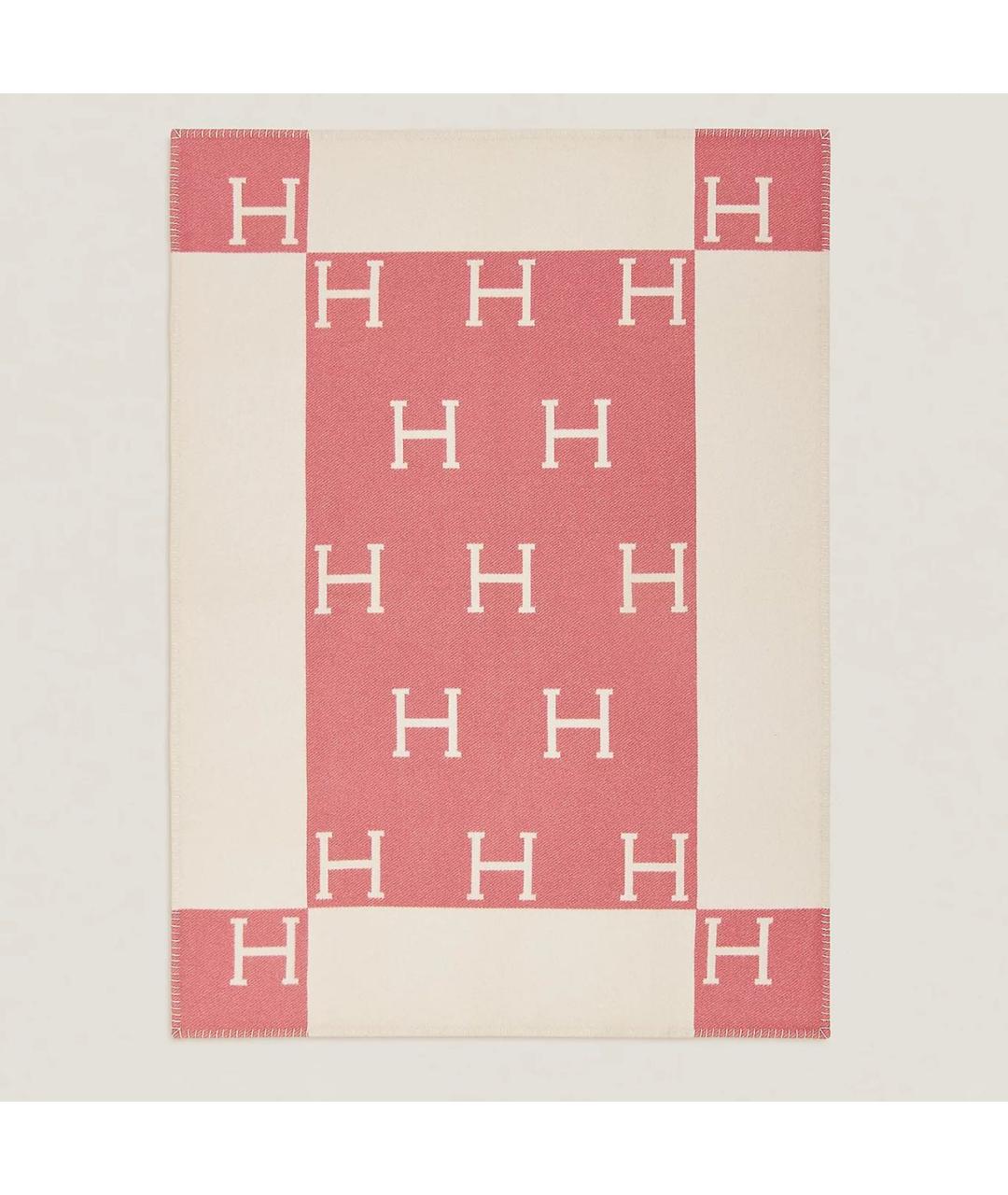 HERMES Мульти шерстяной шарф, фото 6