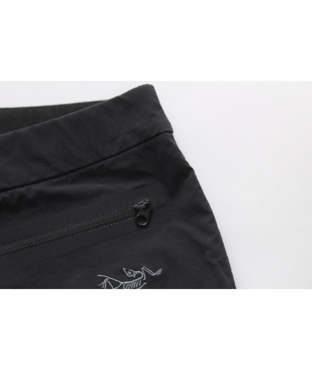 ARCTERYX Черные полиэстеровые шорты, фото 8