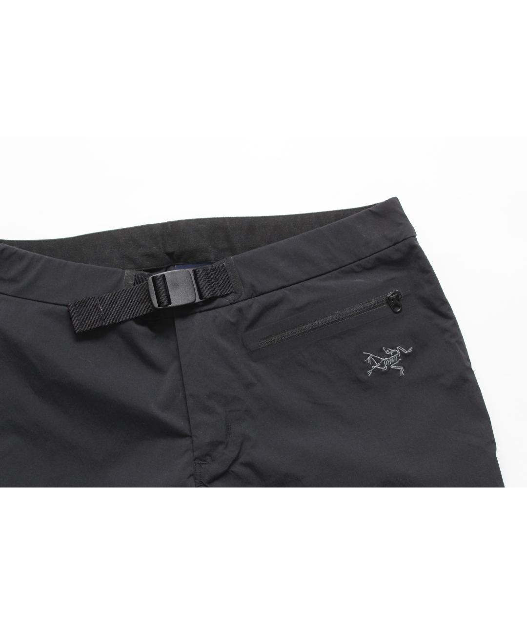 ARCTERYX Черные полиэстеровые шорты, фото 3
