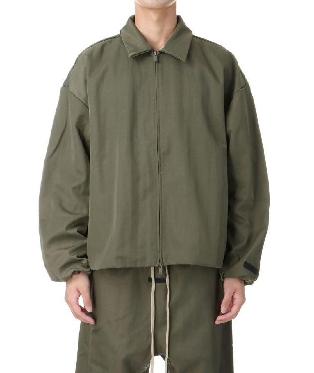 FEAR OF GOD ESSENTIALS Хаки куртка, фото 3