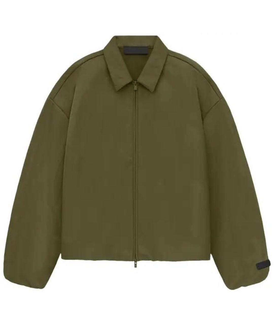FEAR OF GOD ESSENTIALS Хаки куртка, фото 5
