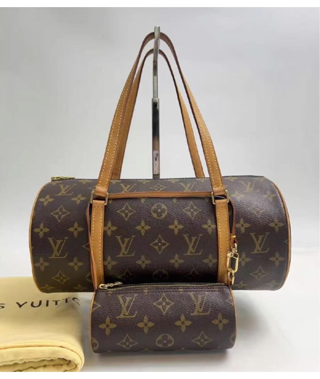 LOUIS VUITTON Коричневая сумка через плечо, фото 5