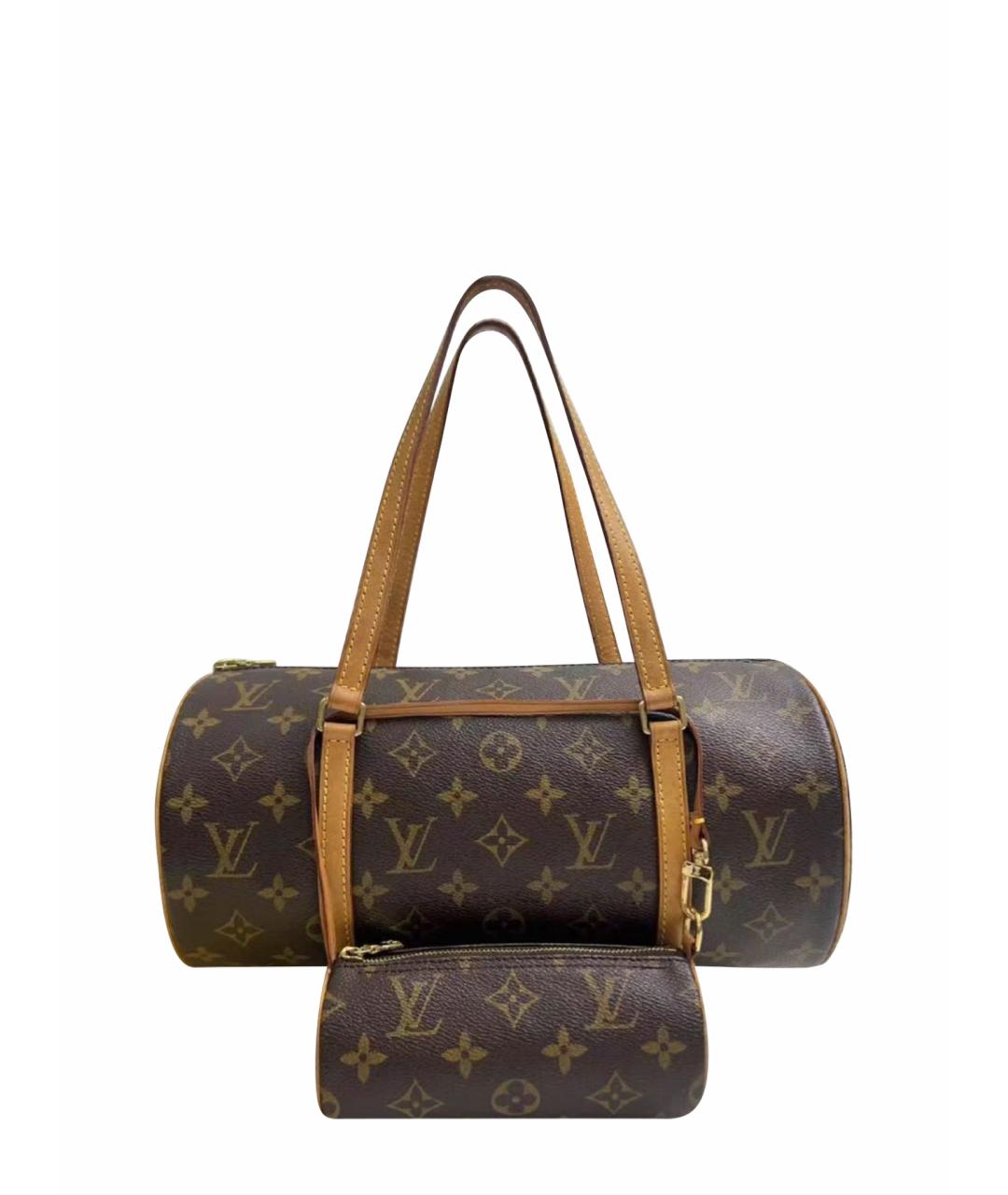 LOUIS VUITTON Коричневая сумка через плечо, фото 1