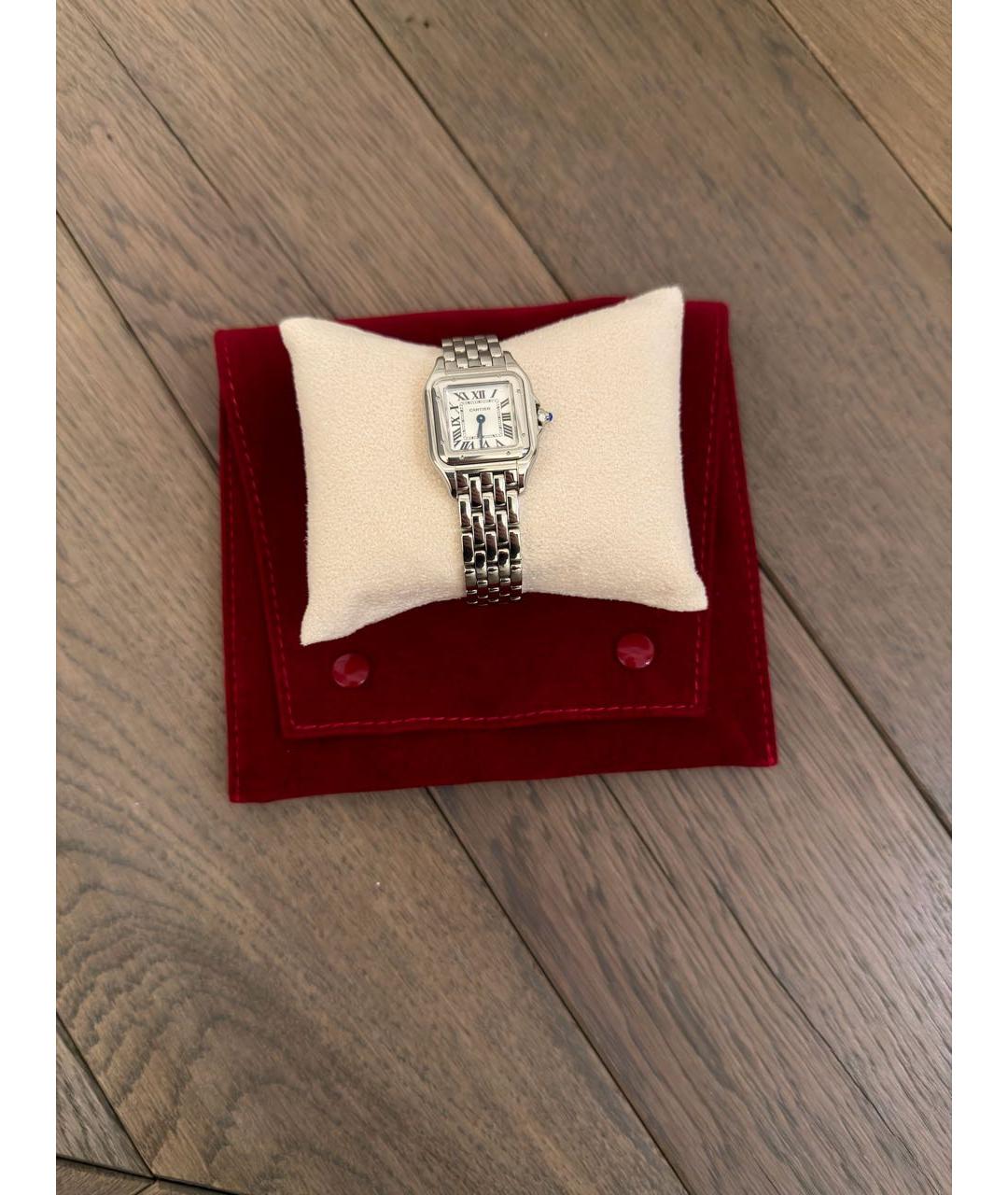 CARTIER Серебряные металлические часы, фото 6