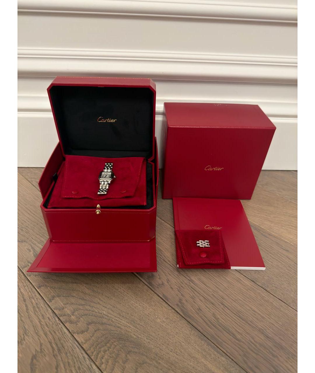 CARTIER Серебряные металлические часы, фото 5