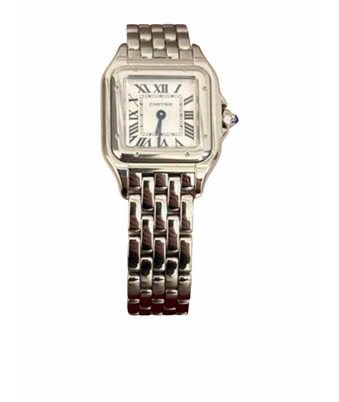 CARTIER Серебряные металлические часы, фото 1