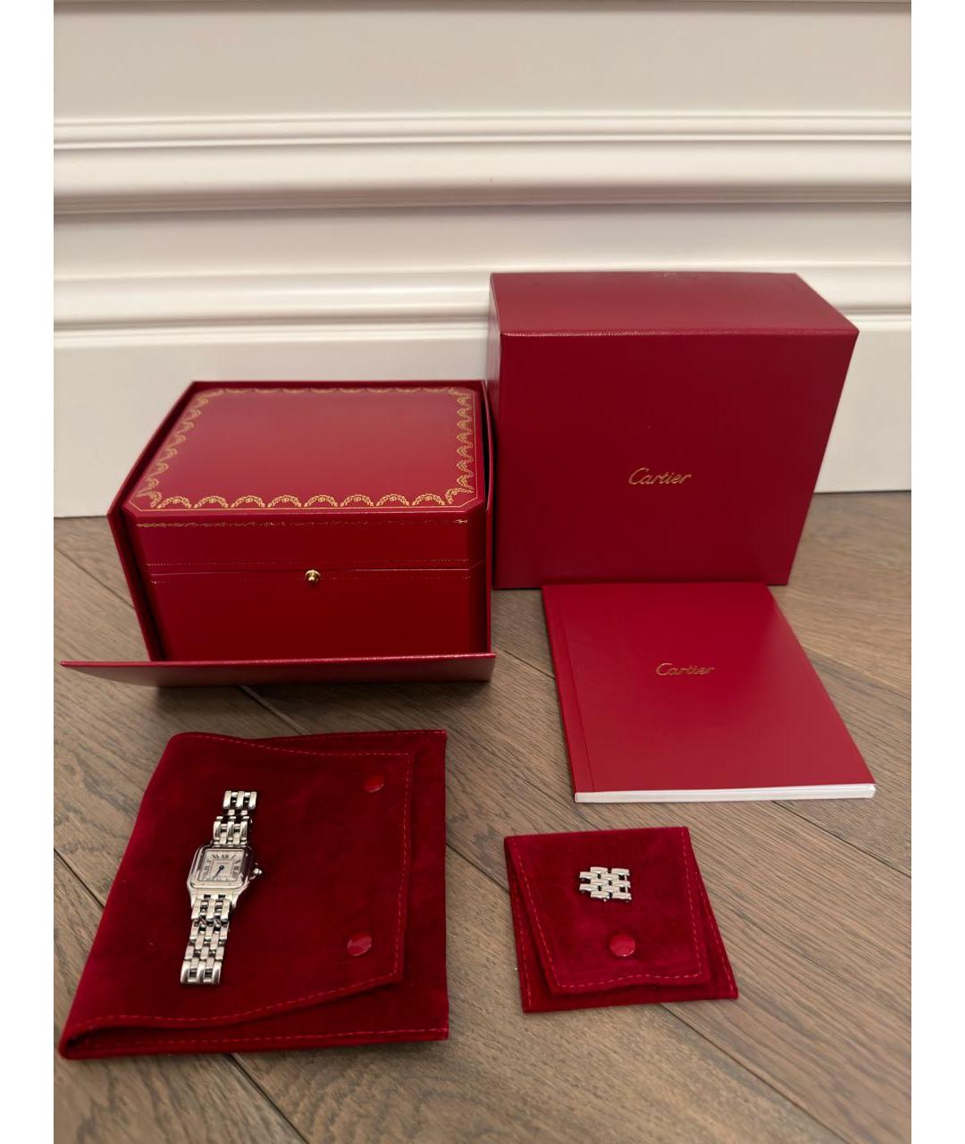 CARTIER Серебряные металлические часы, фото 4