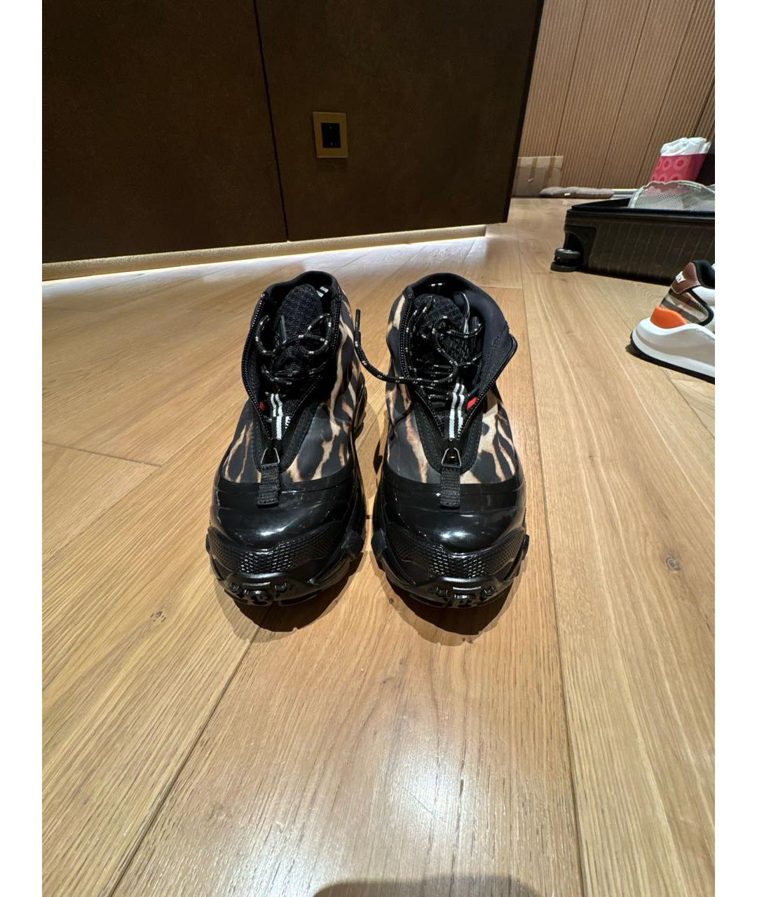 BURBERRY Мульти неопреновые кроссовки, фото 2