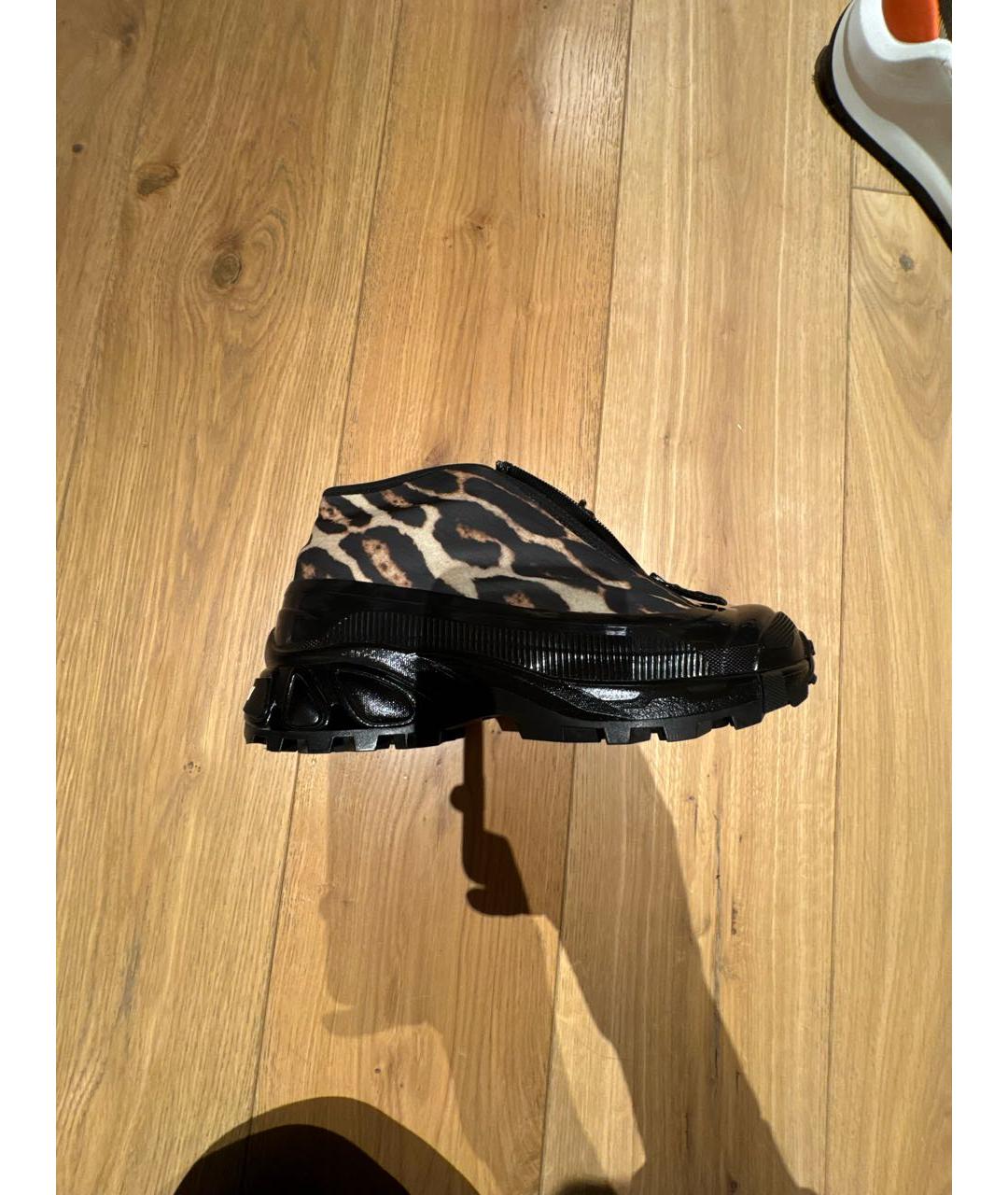 BURBERRY Мульти неопреновые кроссовки, фото 5