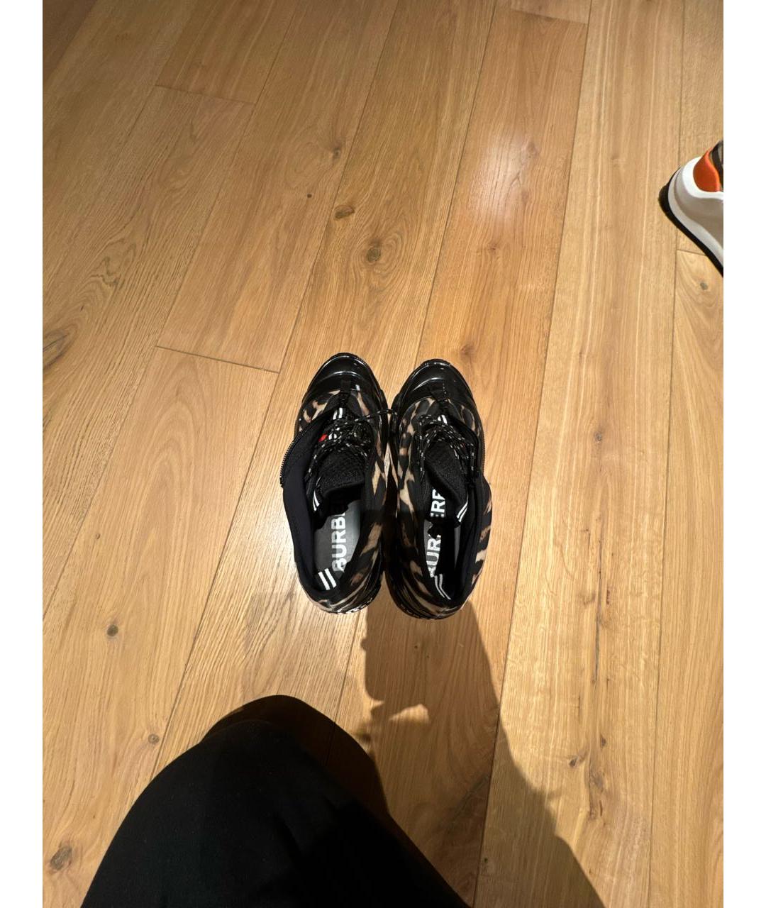 BURBERRY Мульти неопреновые кроссовки, фото 3