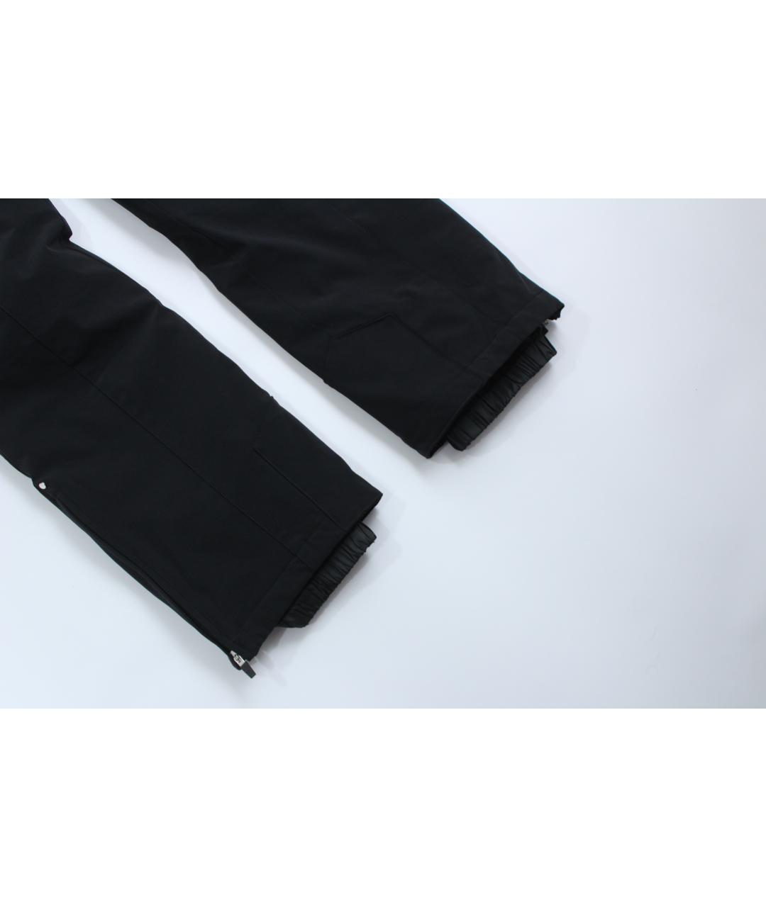 DESCENTE Черные полиэстеровые спортивные брюки и шорты, фото 4