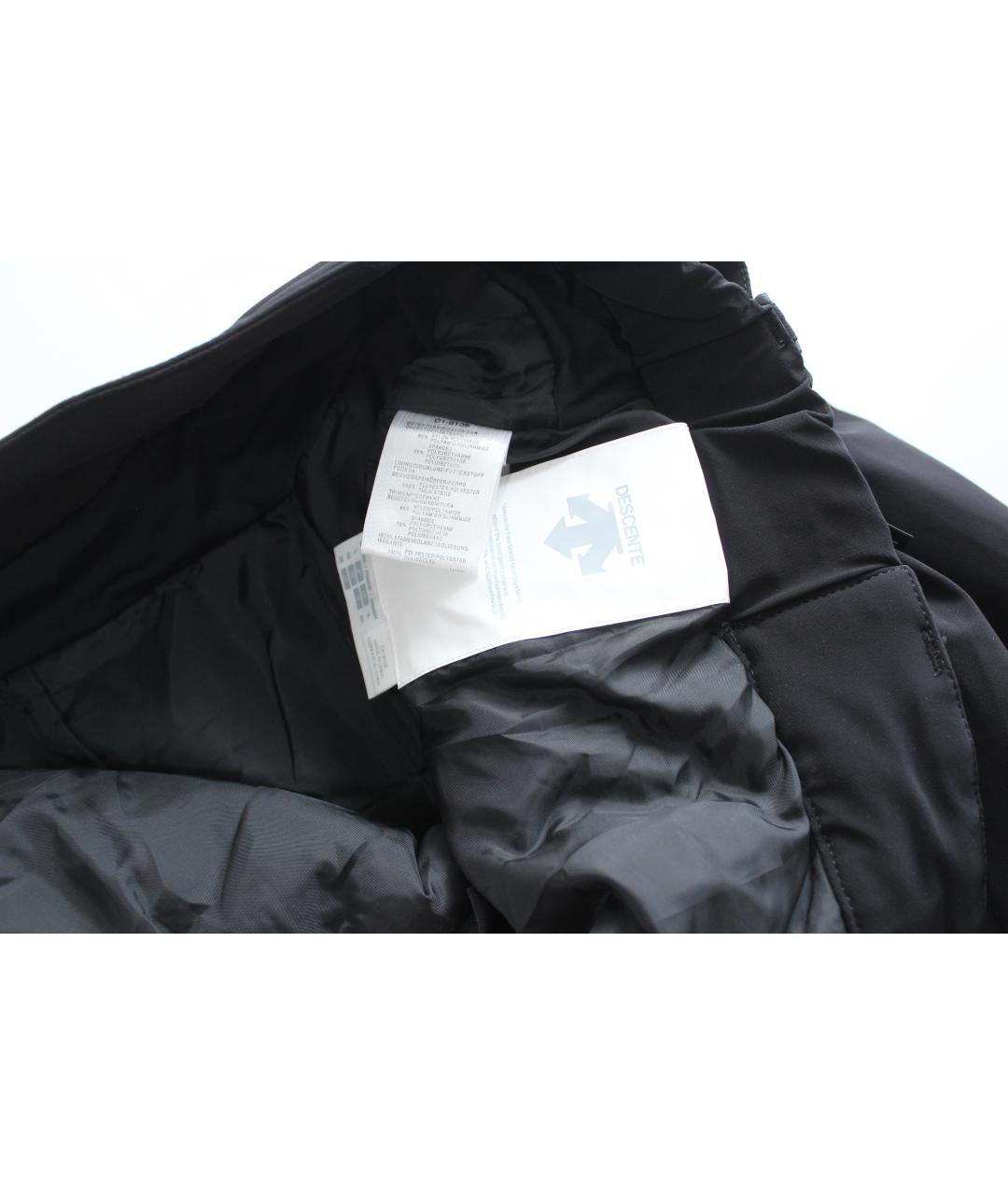 DESCENTE Черные полиэстеровые спортивные брюки и шорты, фото 7