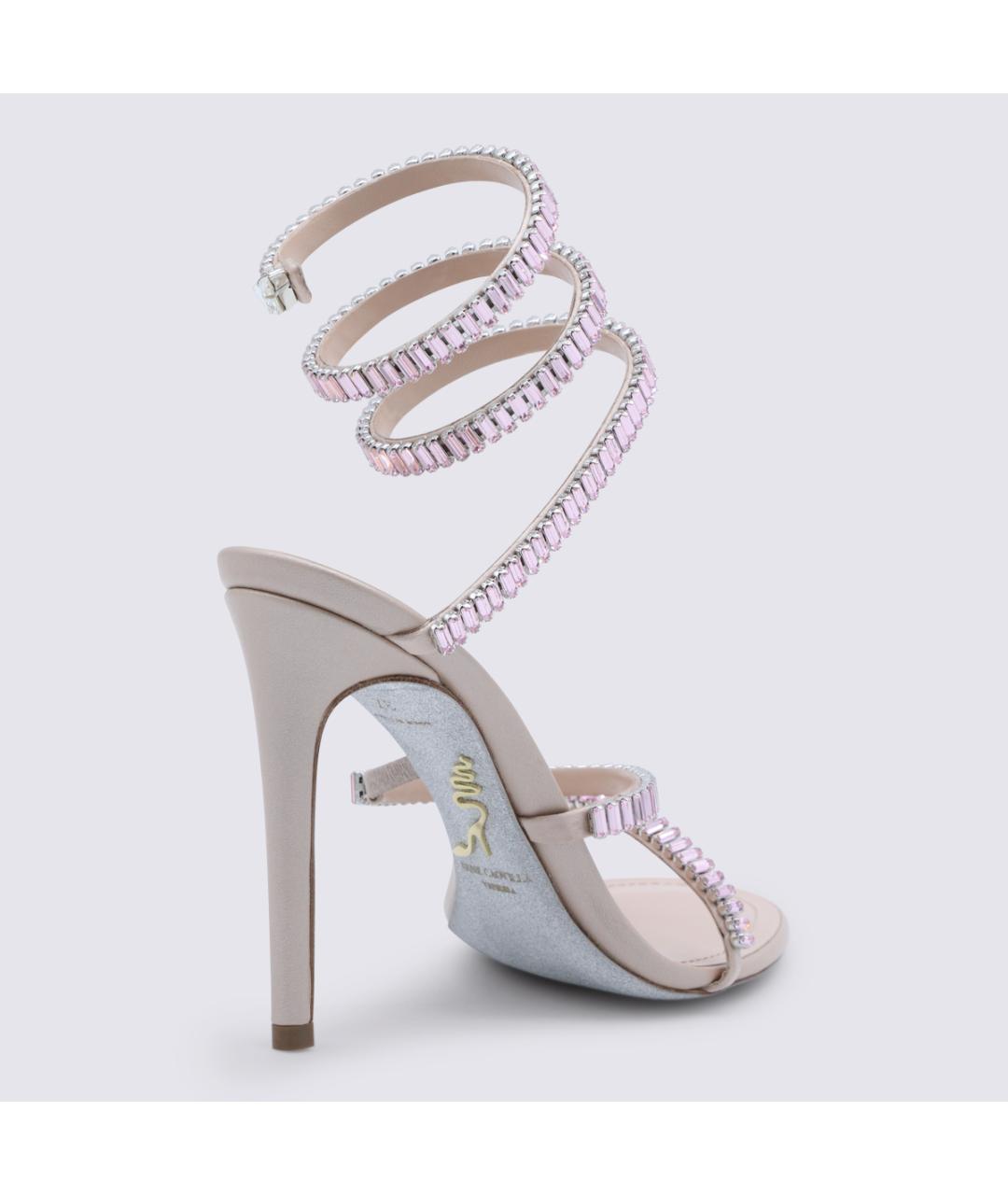 RENE CAOVILLA Мульти кожаные босоножки, фото 3