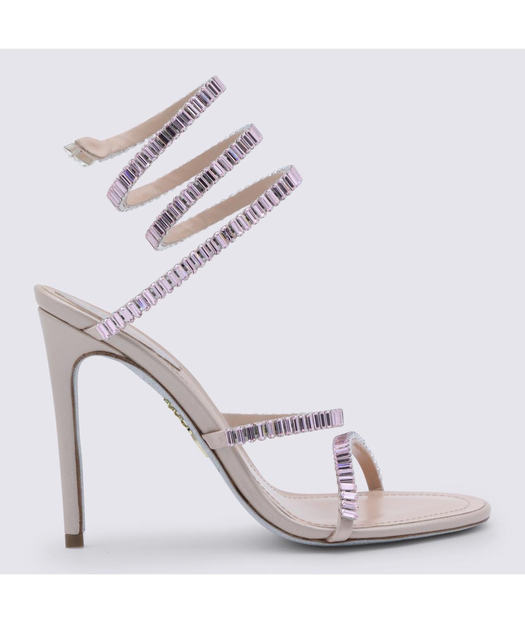 RENE CAOVILLA Мульти кожаные босоножки, фото 5