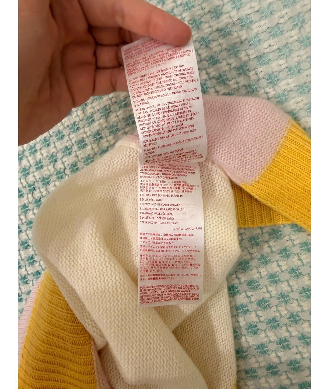 MARNI Мульти кашемировая жилетка, фото 5