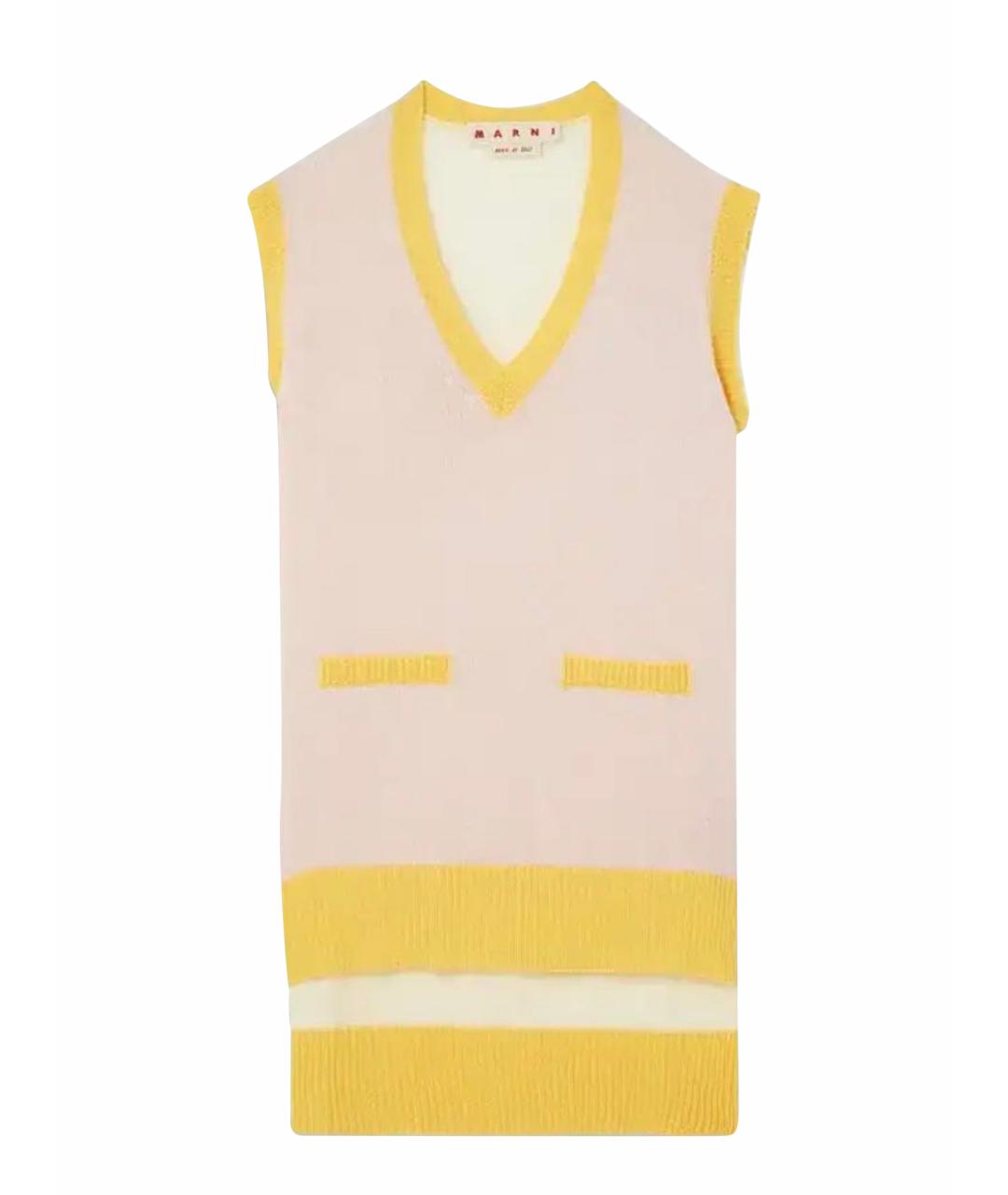 MARNI Мульти кашемировая жилетка, фото 1