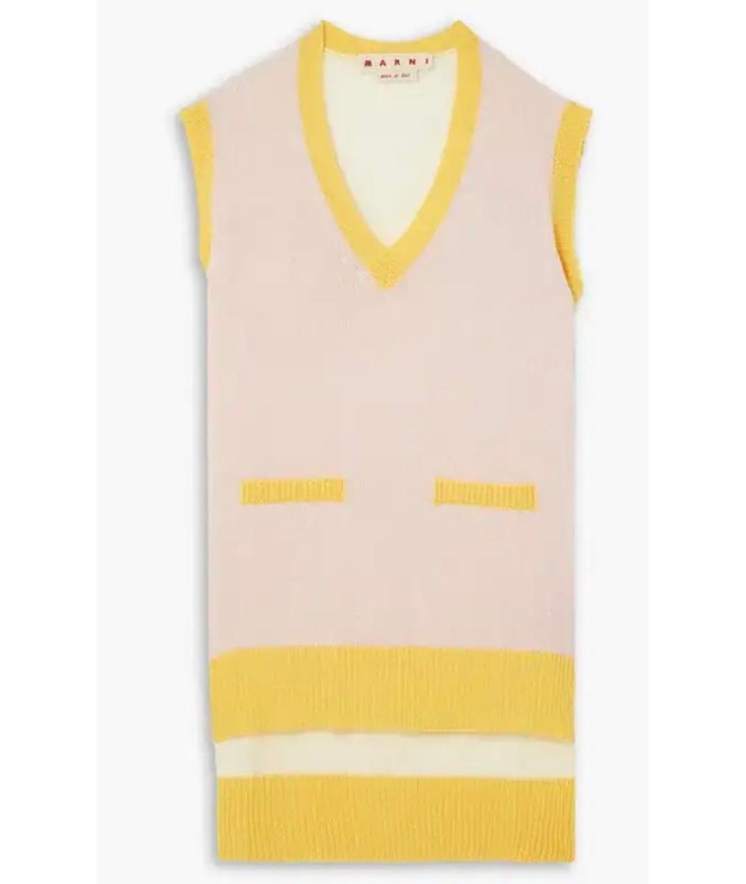 MARNI Мульти кашемировая жилетка, фото 9