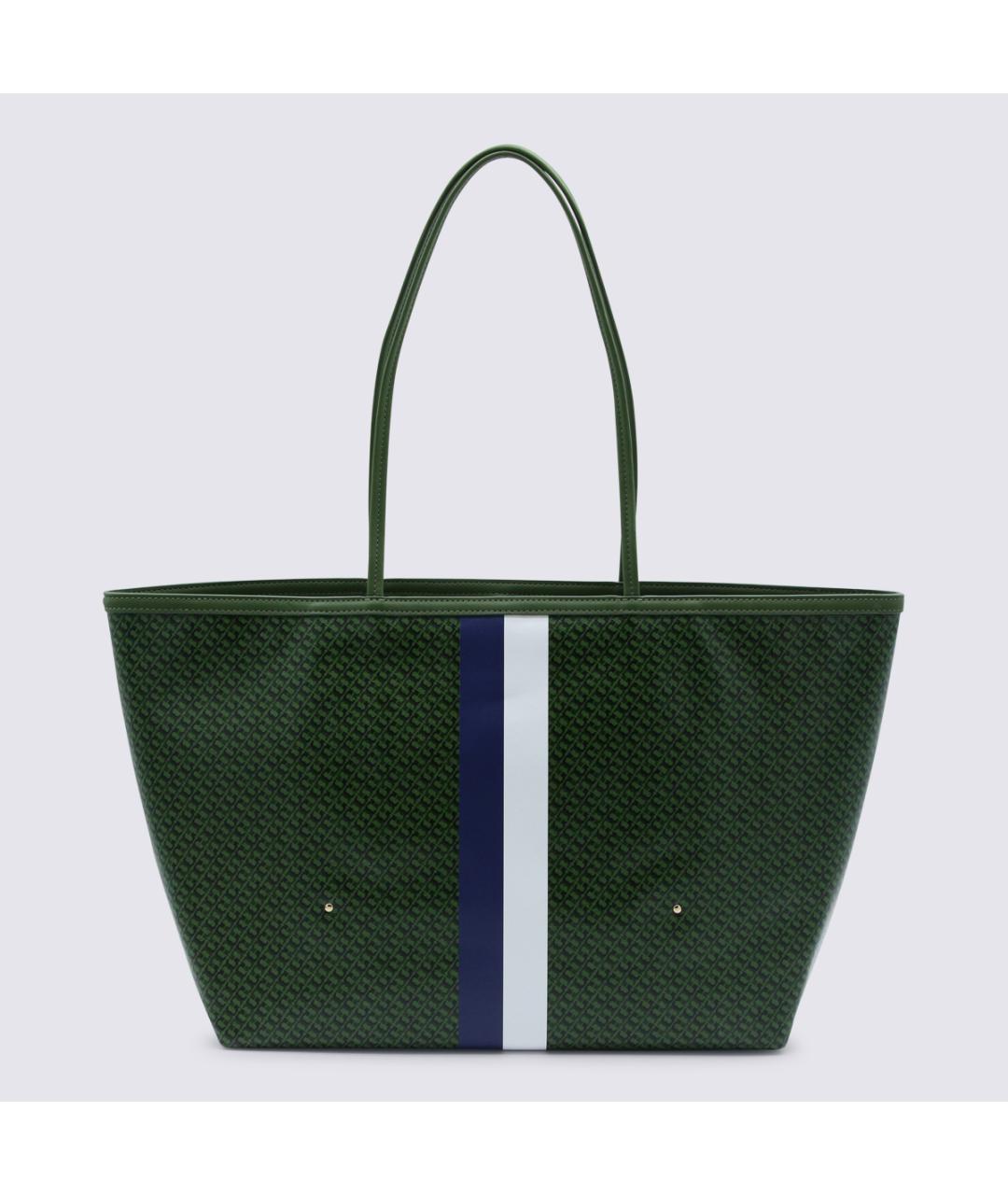TORY BURCH Зеленая хлопковая сумка тоут, фото 3