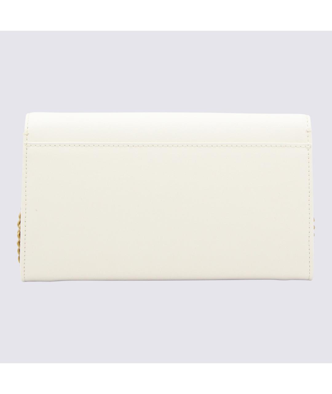 PINKO Белая кожаная сумка через плечо, фото 2