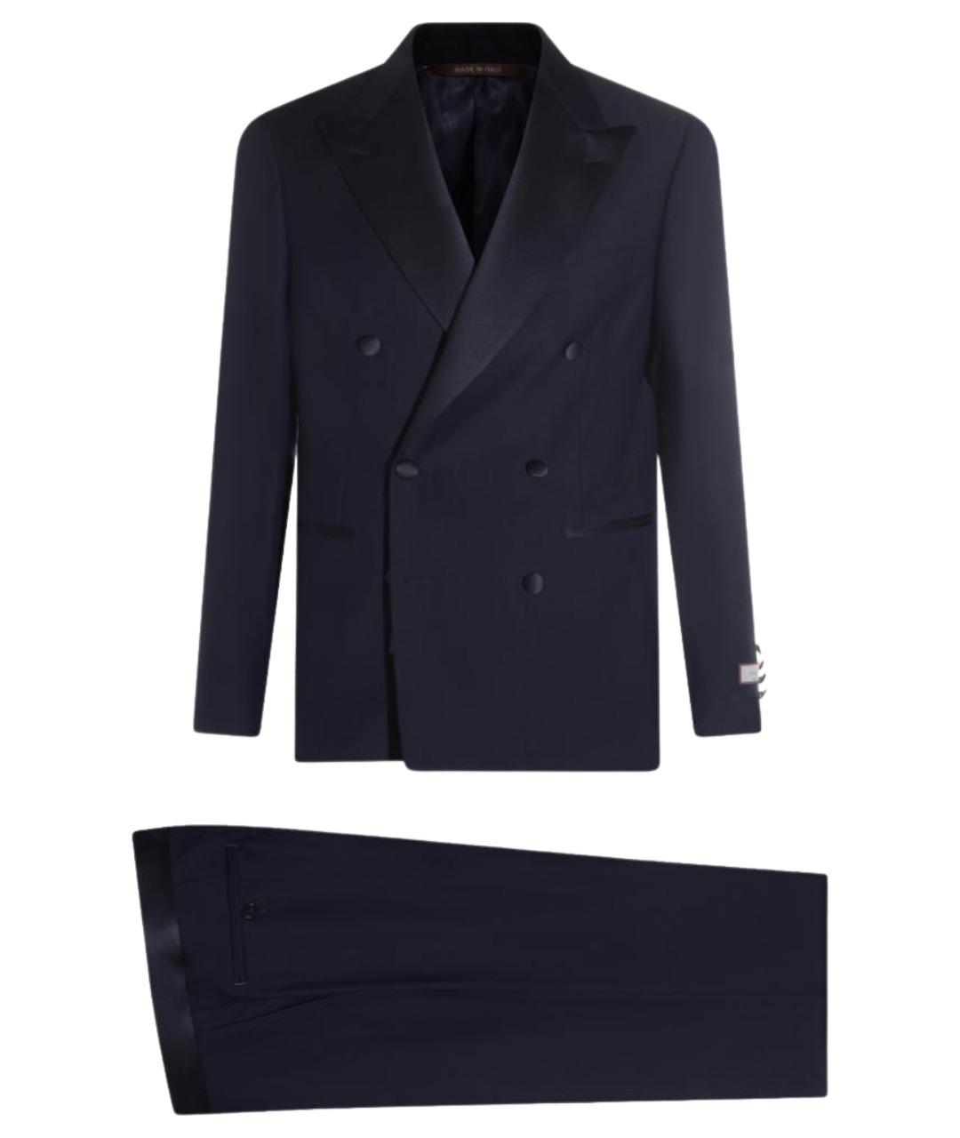 CANALI Синий классический костюм, фото 1
