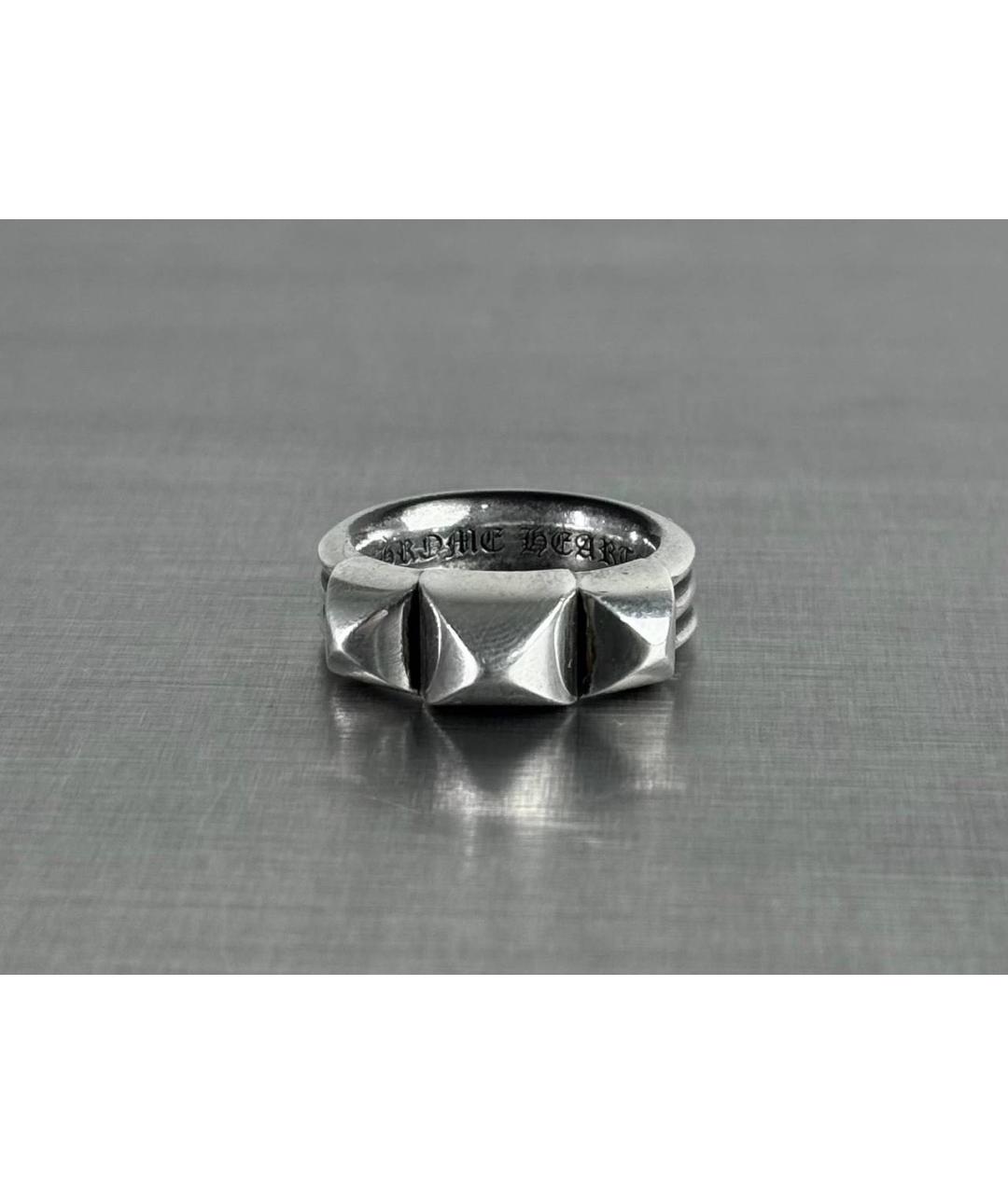 CHROME HEARTS Серебряное серебряное кольцо, фото 7