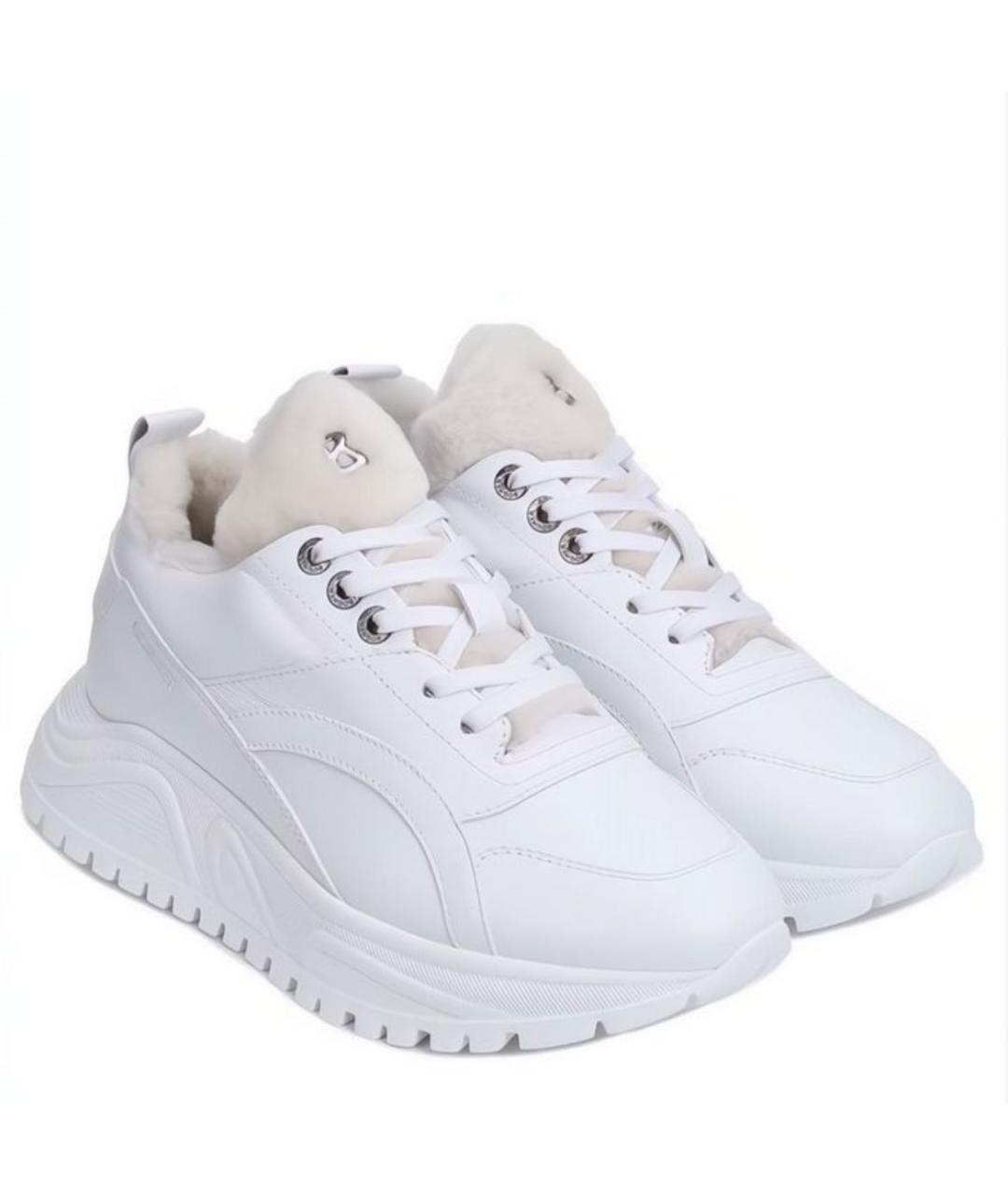 BOGNER Белые кожаные кроссовки, фото 3