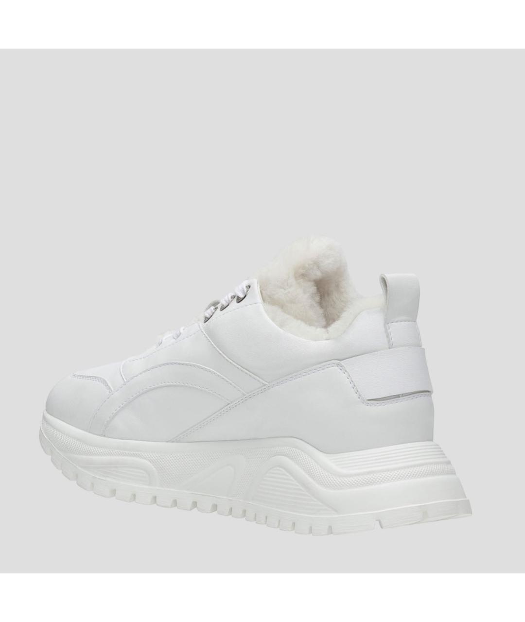 BOGNER Белые кожаные кроссовки, фото 5