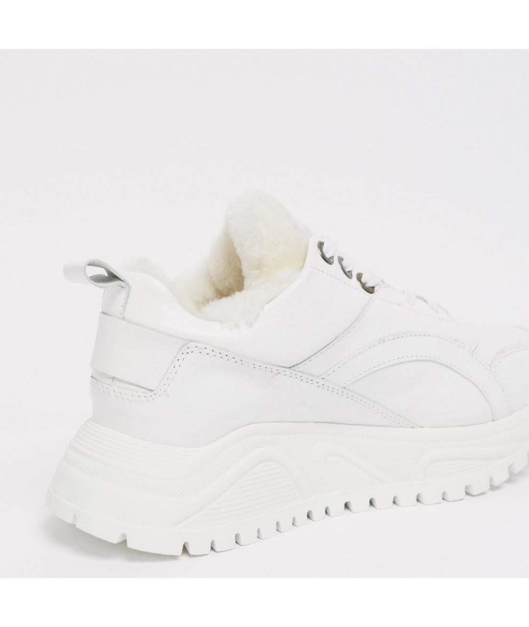 BOGNER Белые кожаные кроссовки, фото 4