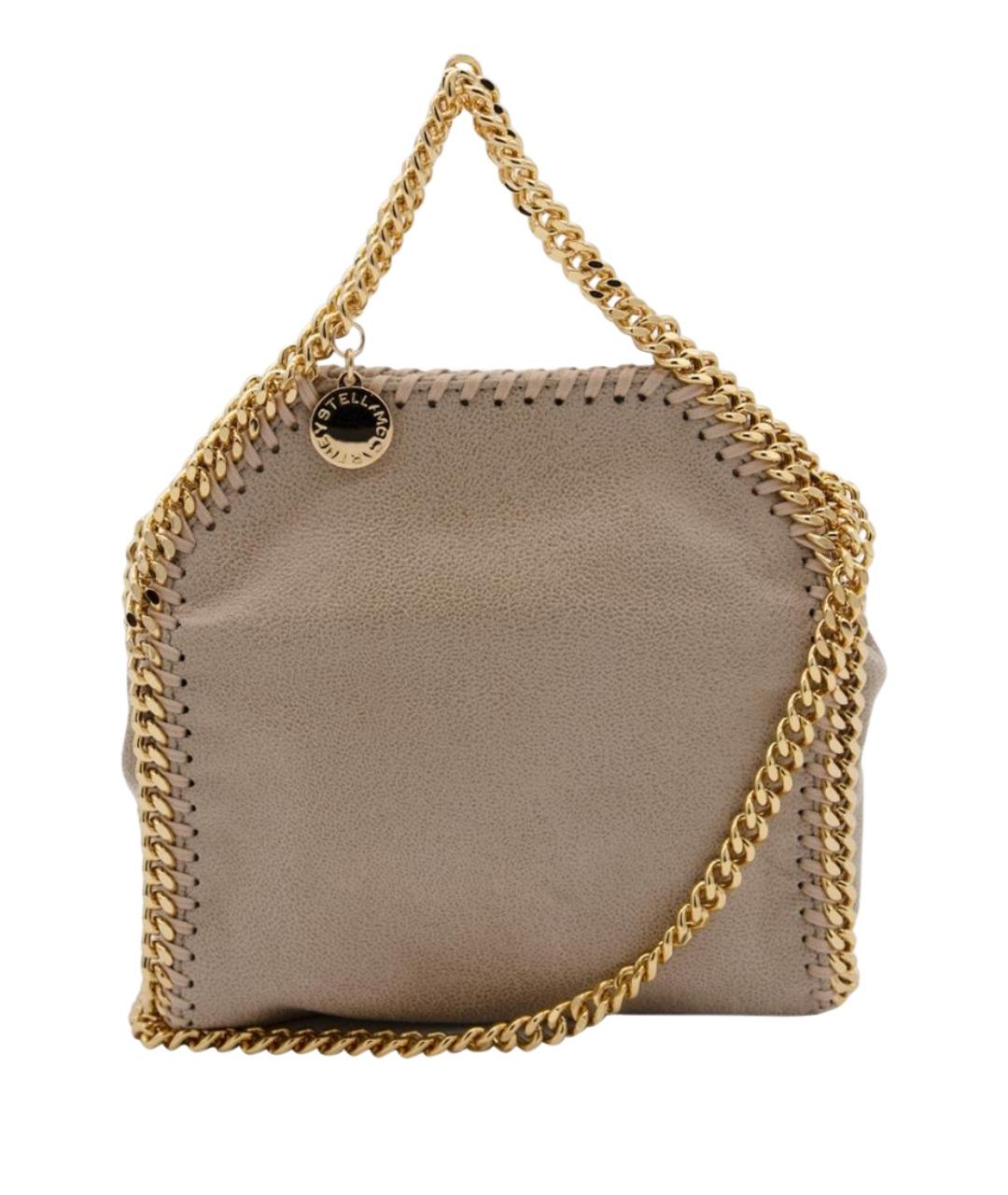 STELLA MCCARTNEY Бежевая сумка через плечо из искусственной кожи, фото 1
