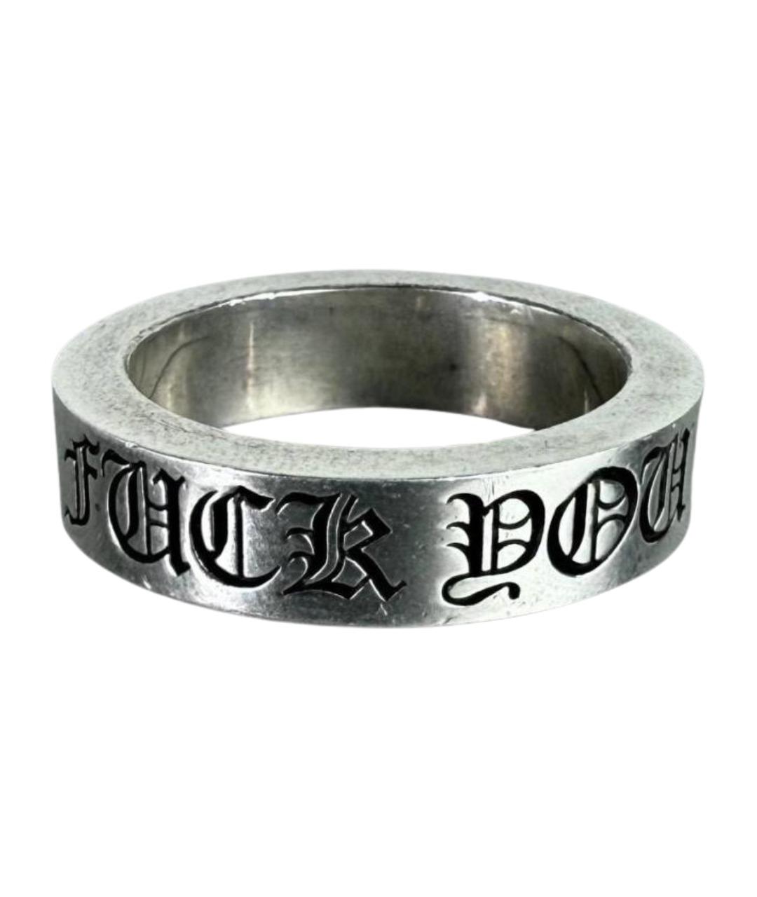 CHROME HEARTS Серебряное серебряное кольцо, фото 1