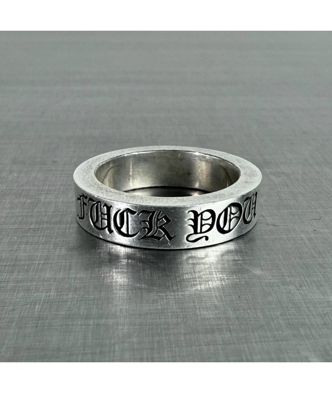 CHROME HEARTS Серебряное серебряное кольцо, фото 5