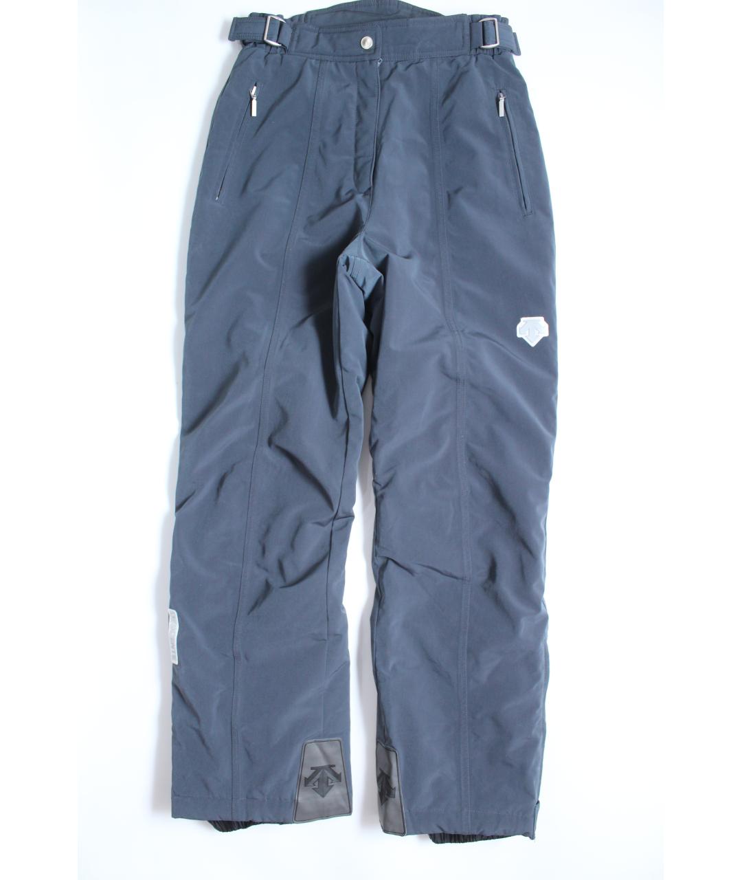 DESCENTE Серые полиэстеровые спортивные брюки и шорты, фото 10