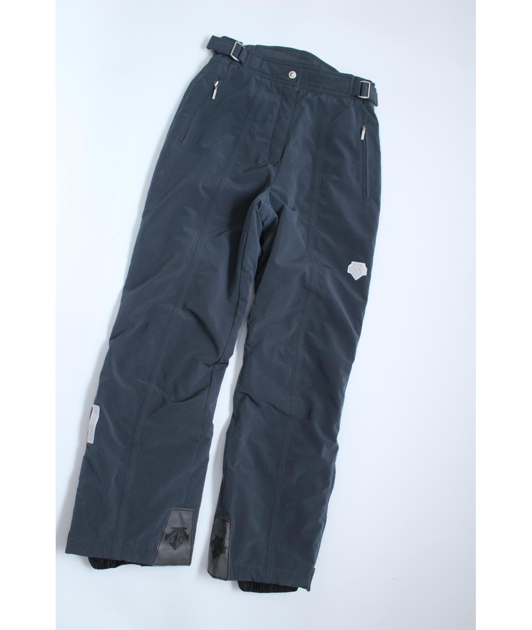 DESCENTE Серые полиэстеровые спортивные брюки и шорты, фото 2