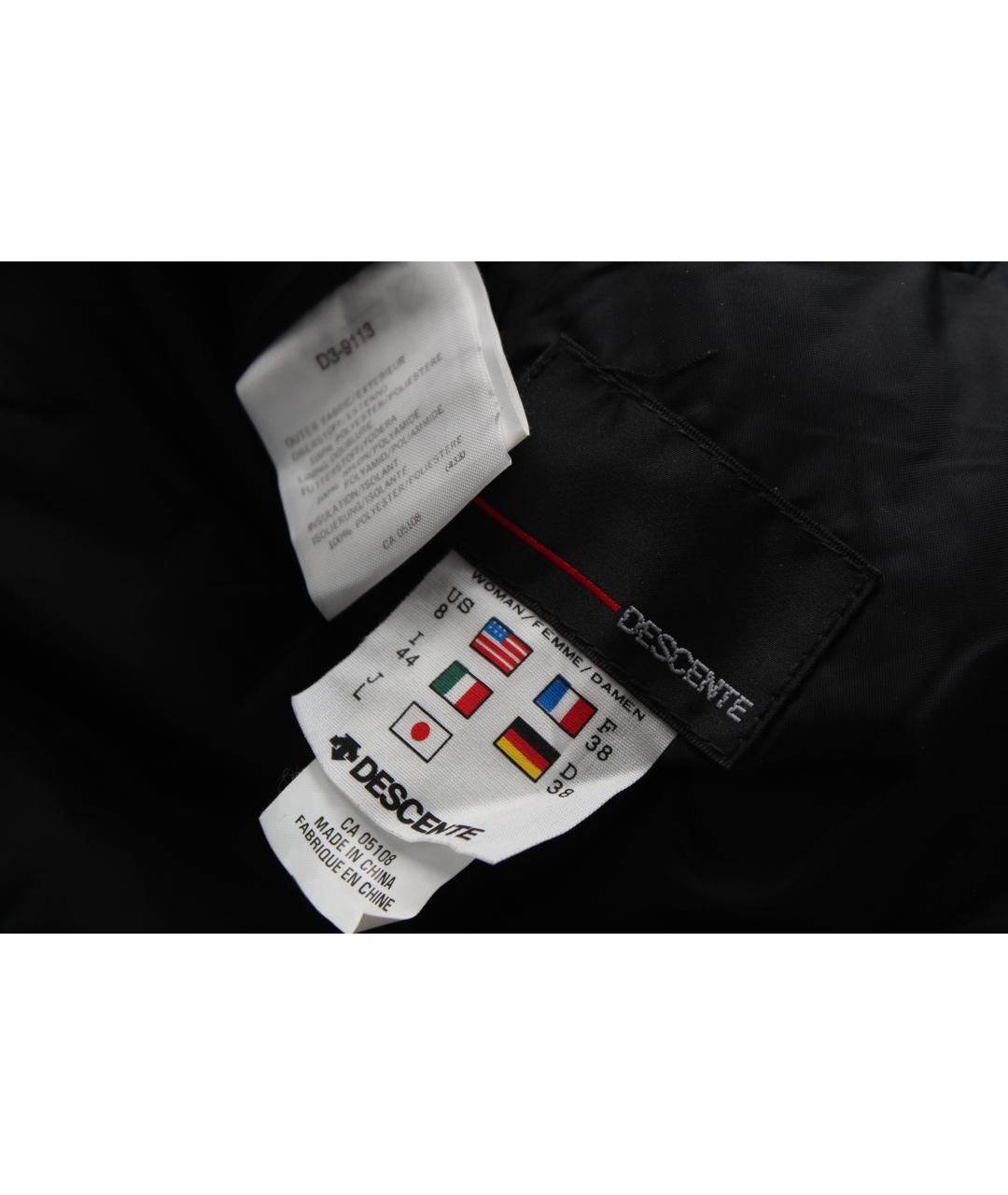 DESCENTE Серые полиэстеровые спортивные брюки и шорты, фото 9