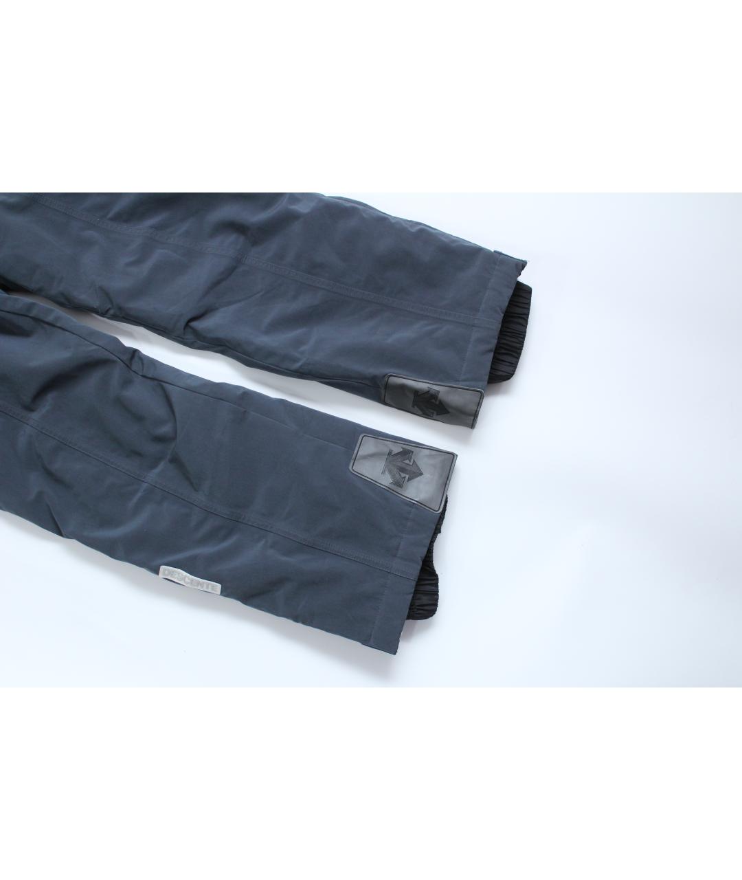 DESCENTE Серые полиэстеровые спортивные брюки и шорты, фото 3