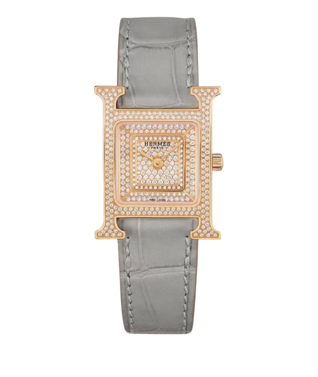 HERMES Часы из желтого золота, фото 1