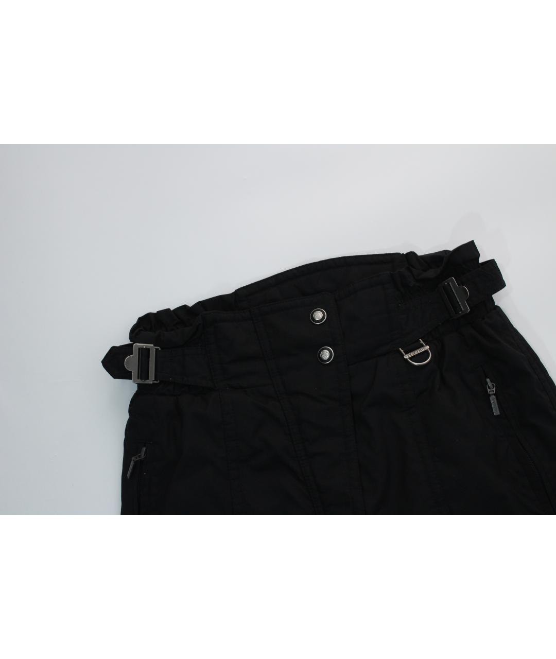 DESCENTE Черные полиэстеровые спортивные брюки и шорты, фото 5