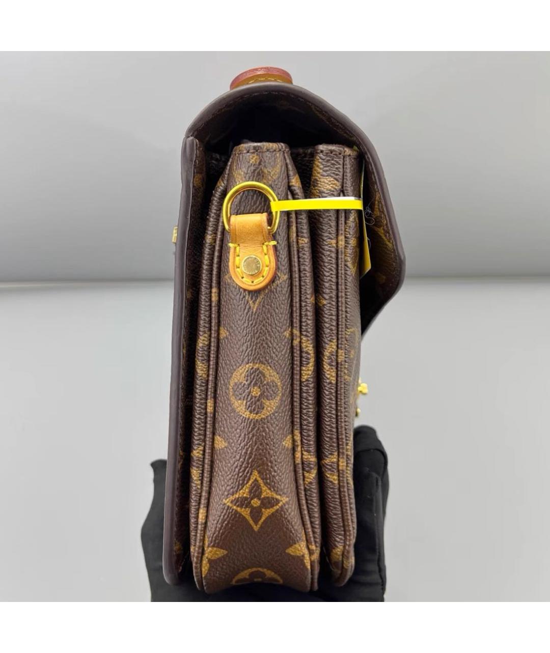 LOUIS VUITTON Коричневая сумка через плечо, фото 3