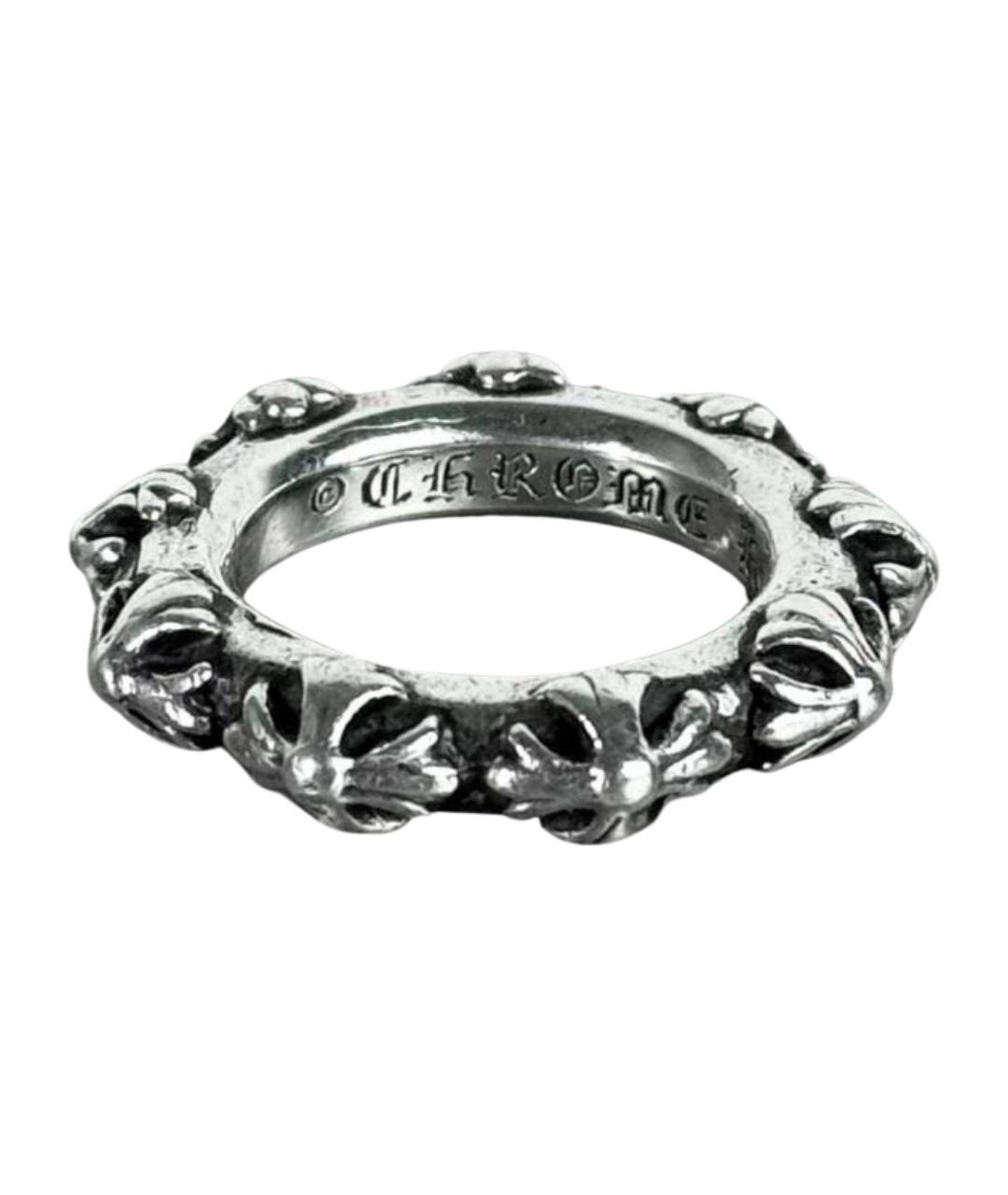 CHROME HEARTS Серебряное серебряное кольцо, фото 1