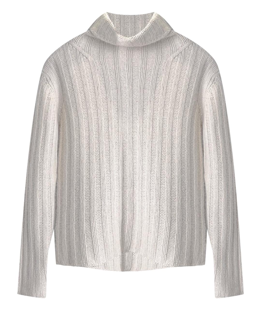 BURBERRY Бежевый кашемировый джемпер / свитер, фото 1