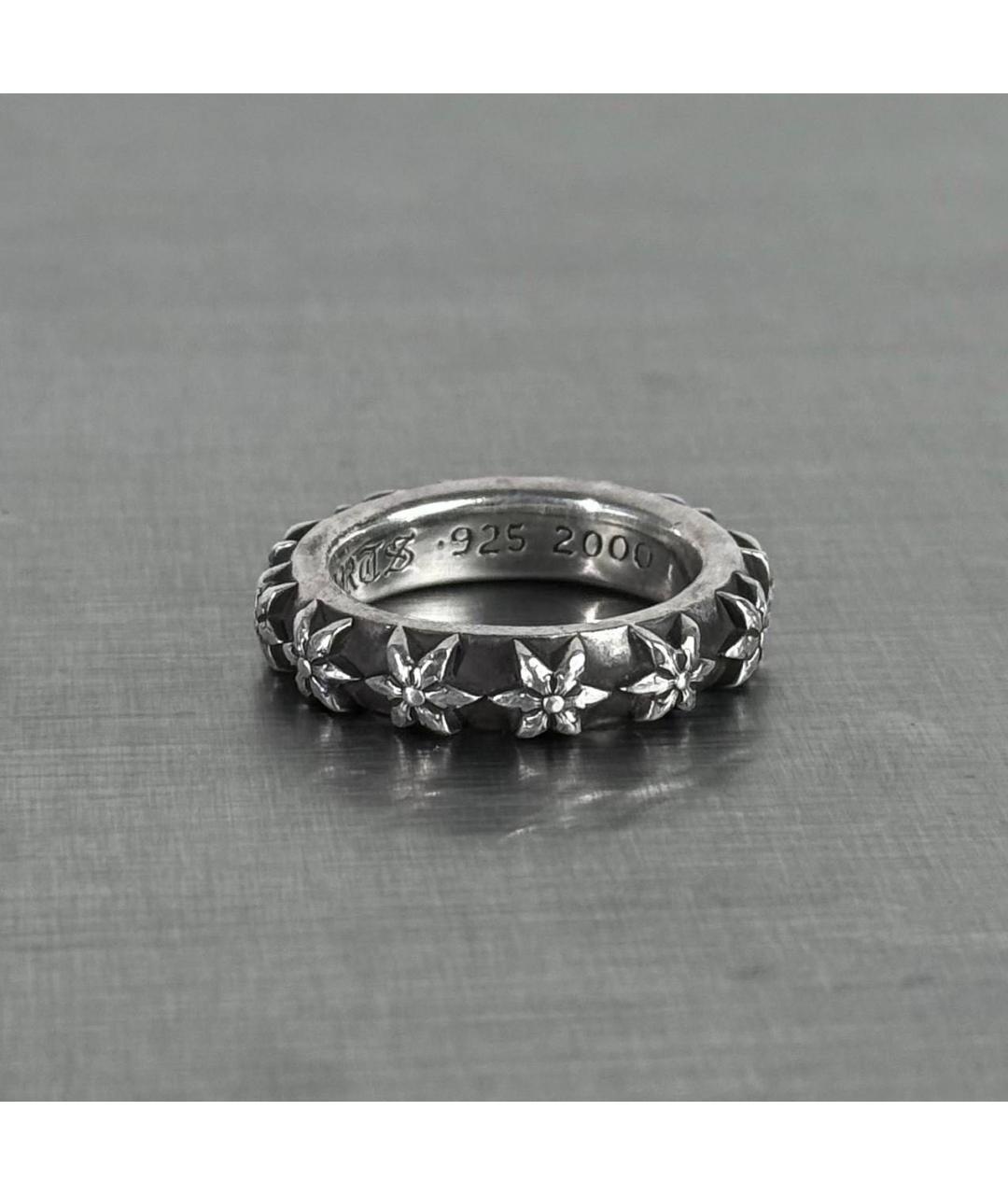 CHROME HEARTS Серебряное серебряное кольцо, фото 7