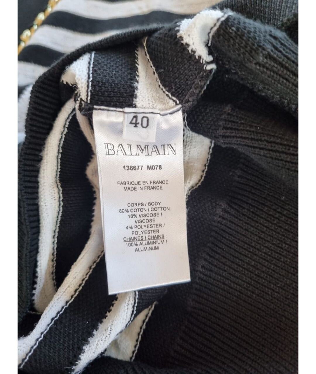 BALMAIN Черный джемпер / свитер, фото 4