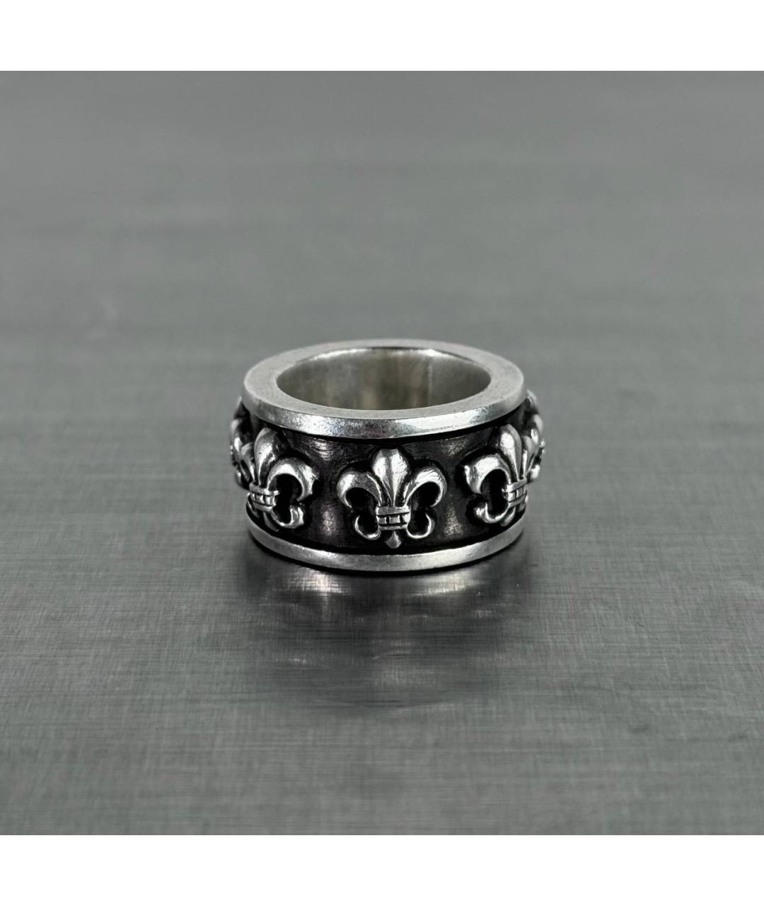 CHROME HEARTS Серебряное серебряное кольцо, фото 6